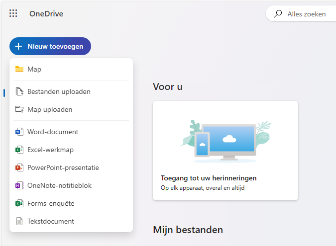 OneDrive: Office online